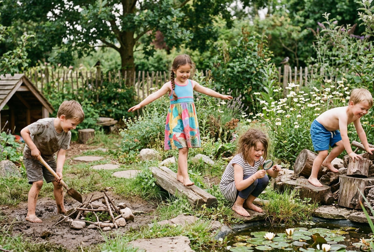 Doğal Bahçe Oyunu Çocuklara Ne Kazandırır?